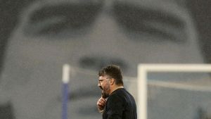 Foto Gattuso: Ingat Mati, Ingat Sakit, Hidup Cuma Satu Kali
