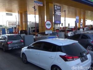 Pagi hingga Siang, Pantauan Lalin di Tol Cikampek masih Lancar