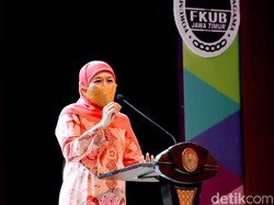 Khofifah Larang Perayaan Tahun Baru dan Tutup Bioskop hingga Wisata Air