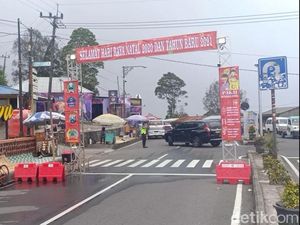 Ogah Rapid Test, Puluhan Kendaraan Putar Balik di Cemoro Sewu Magetan