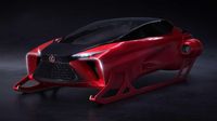 Konsep Mobil Mewah Lexus Jadi Kereta Sinterklas