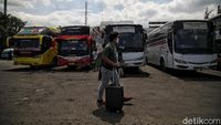 Libur Nataru Saat Pandemi, Jumlah Penumpang Bus di Terminal Ini Turun