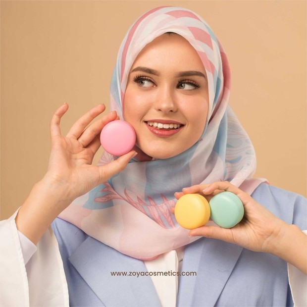 Lip Scrub Macaroon/Sumber:instagram.com/zoyacosmetics Lip Scrub Macaroon/Sumber:instagram.com/zoyacosmetics