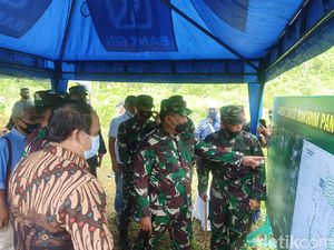 Tinjau Lahan Makodim Pangandaran, Pangdam Siliwangi: Sudah Memadai