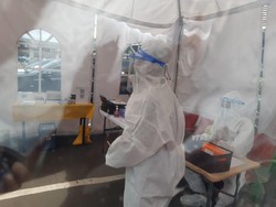 Begini Situasi Rapid Test Antigen di Bandara Soetta