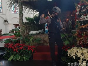 Polresta Bogor Sterilisasi 23 Gereja yang Gelar Ibadah Natal
