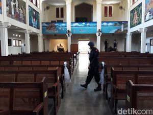 Tim Gegana Cek Gereja Kotabaru Yogya Jelang Natal, Ini Hasilnya