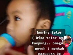 Berikan Telur Mentah Pada Bayi, Ibu Ini Dihujat Netizen