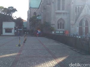 120 Personel TNI-Polri Amankan Ibadah Natal di Gereja Katedral