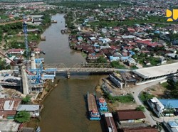 Jembatan Sei Alalak Kelar Maret 2021, Diklaim Tahan 100 Tahun