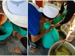 Miris! Sekolah Ini Dapat Donasi Makanan Basi yang Bikin Netizen Emosi