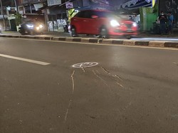 Dirlantas Pimpin Olah TKP Kecelakaan Polisi Tabrak Motor di Jaksel