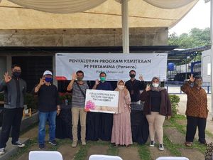 Pertamina Beri Bantuan Modal Rp 9,3 Miliar bagi UMKM Terdampak Corona