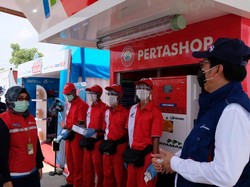 Komisaris & Direktur Pertamina Tinjau Layanan di Tol Trans Jawa