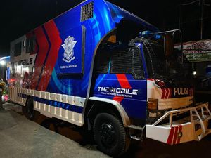 TMC Mobile, Cara Physical Distancing Polisi Tulungagung di Masa Pandemi TMC Mobile, Cara Physical Distancing Polisi Tulungagung di Masa Pandemi