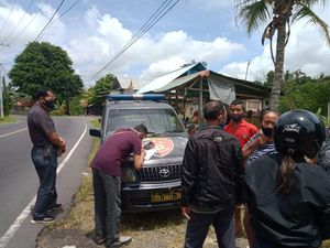 Viral Video Warga Pungut Uang Berceceran di Bali, Polisi Cek Lokasinya