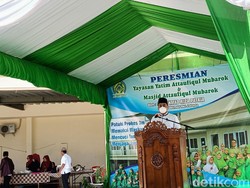 Wagub DKI Resmikan Yayasan Yatim dan Masjid At Taufiqul Mubarok di Jakut