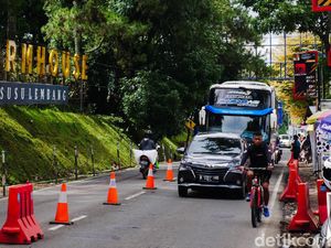 Libur Natal, Kawasan Wisata Lembang Ramai Lancar