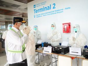 Tinjau Bandara Soetta, Menhub: Protokol Kesehatan Harus Lebih Ketat