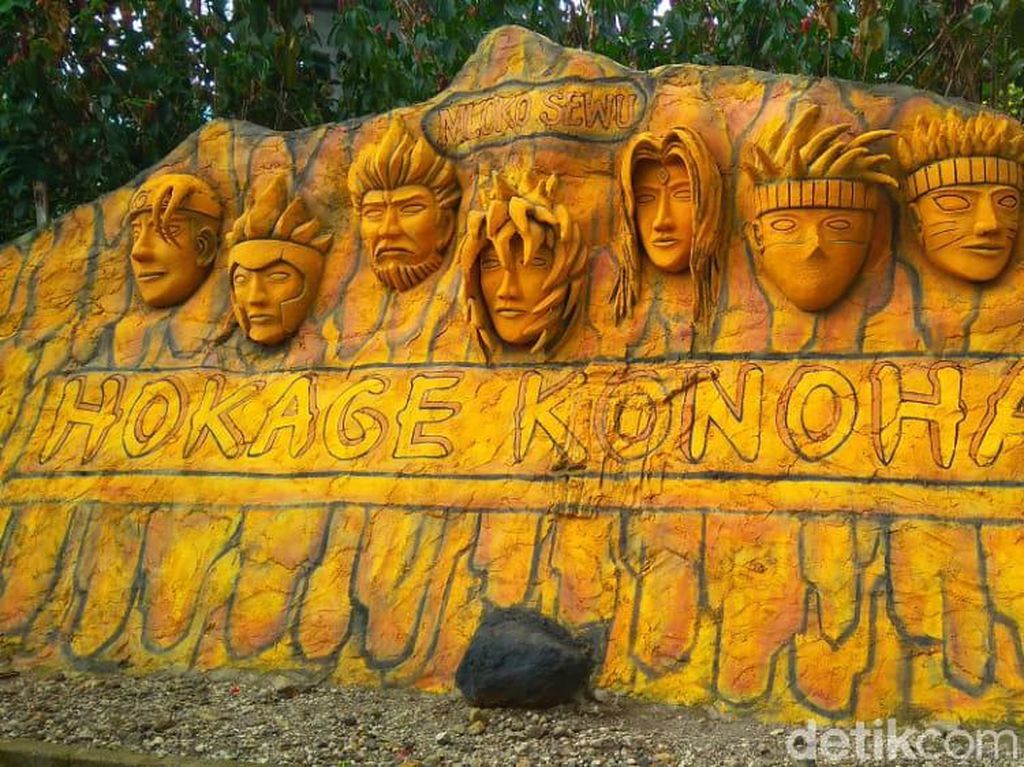 Ponorogo Punya Monumen Hokage Konoha di Atas Bukit Mloko Sewu Ponorogo Punya Monumen Hokage Konoha di Atas Bukit Mloko Sewu