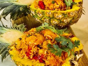 Masak Masak : Nasi Goreng Nanas dan Sefood yang Segar