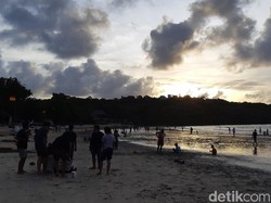 Akhir Pekan, Sunset di Pantai Jimbaran Bali Bisa Jadi Pilihan