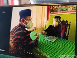 Mempelai Perempuan Positif COVID-19, Sejoli Ini Nikah Secara Daring