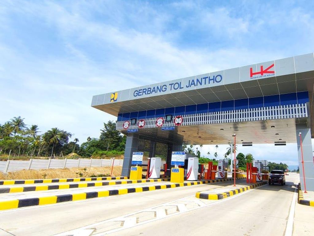 Penampakan Tol Sigli-Banda Aceh Seksi 3 yang Dibuka Fungsional Penampakan Tol Sigli-Banda Aceh Seksi 3 yang Dibuka Fungsional