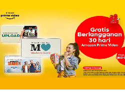 Hiburan di Rumah, IM3 Ooredoo Gratiskan Langganan Amazon Prime Video