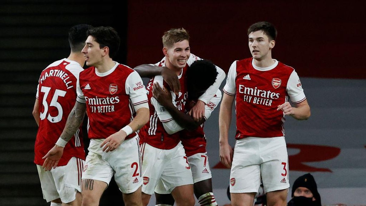 Link live streaming Brighton vs Arsenal saksikan di sini. (Foto: Getty Images/Pool)