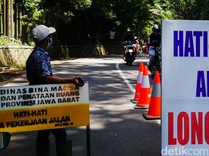 Arus Balik Libur Natal 2020 di Lembang Ramai Lancar