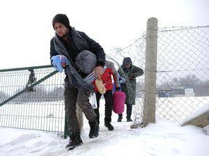Derita Pengungsi Bosnia saat Musim Dingin Tiba