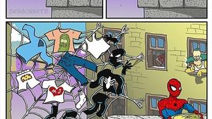 Kocak! Seniman Ini Bayangkan Kegiatan Superhero Saat Sedang Libur