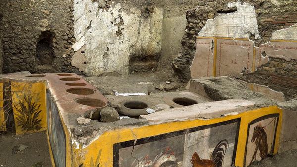 Ini Nih Kedai Fast Food Romawi Kuno di Pompeii