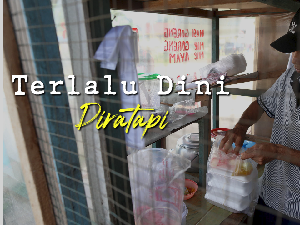 Kisah Inspiratif Pedagang Bubur Ayam di PLBN Nanga Badau