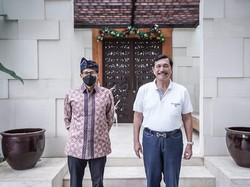 3 Arahan Luhut untuk Menparekraf Sandiaga dari Pulau Dewata