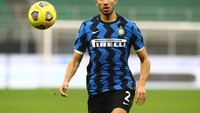 Di bek kanan, ada Achraf Hakimi. Pemain Inter Milan ini dinilai bakal jadi bek sayap kanan terbaik di masa depan (Getty Images)