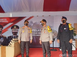 Wakapolda Jatim Apresiasi Pengamanan Antisipasi COVID-19 di Pelabuhan Ketapang