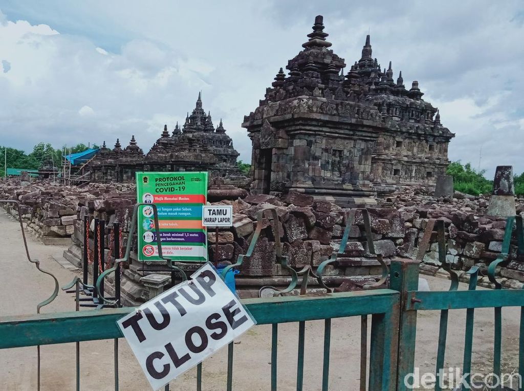 Ada Petugas Terinfeksi COVID, Candi Plaosan dan Sojiwan Dilockdown Ada Petugas Terinfeksi COVID, Candi Plaosan dan Sojiwan Dilockdown
