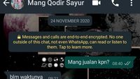 7 Chat Kocak Netizen & Tukang Sayur Langganan, Bikin Nyengir Senyum Tipis