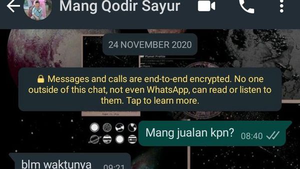 7 Chat Kocak Netizen & Tukang Sayur Langganan, Bikin Nyengir Senyum Tipis