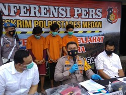 Aniaya ABG hingga Tewas, 3 Anggota Geng Motor di Sumut Ditangkap Polisi