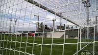 Lapangan latih yang diresmikan itu memiliki luas 165 meter x 68 meter.