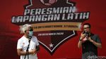Lapangan Latih Jakarta International Stadium Diresmikan