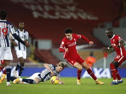 Liverpool Vs WBA: Nyesek, The Reds Diimbangi The Baggies 1-1