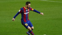 Messi merupakan pemain dengan rekor assist terbanyak dalam semusim Laliga berjumlah 21 assist (AP)