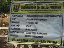 Kekurangan Anggaran, Pembangunan Gerbang Geopark Ciletuh Dilanjut 2021