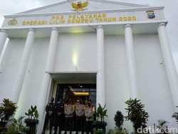 Pos Pelayanan Operas Lilin Karanglo Malang Mirip Istana Negara