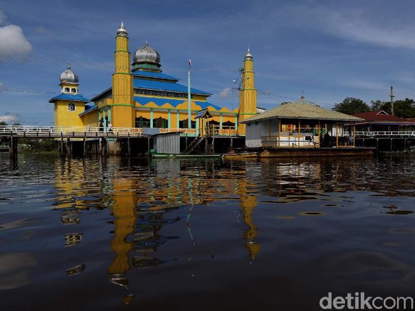 Potret Masjid At-Taqwa Sisa Kejayaan Kerajaan Selimbau