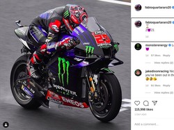 Quartararo Tunggangi Motor Warisan Rossi: Impian Sejak Kecil